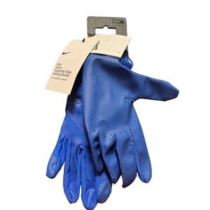 Nike Alpha Huarache Edge Baseball‎ Batting Gloves Blue Men Small S